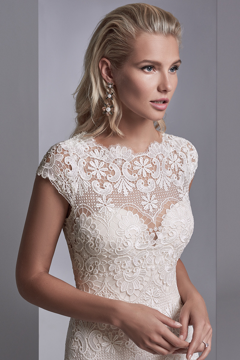  Zayn  Rose Sheath Wedding  Dress by Sottero Midgley 