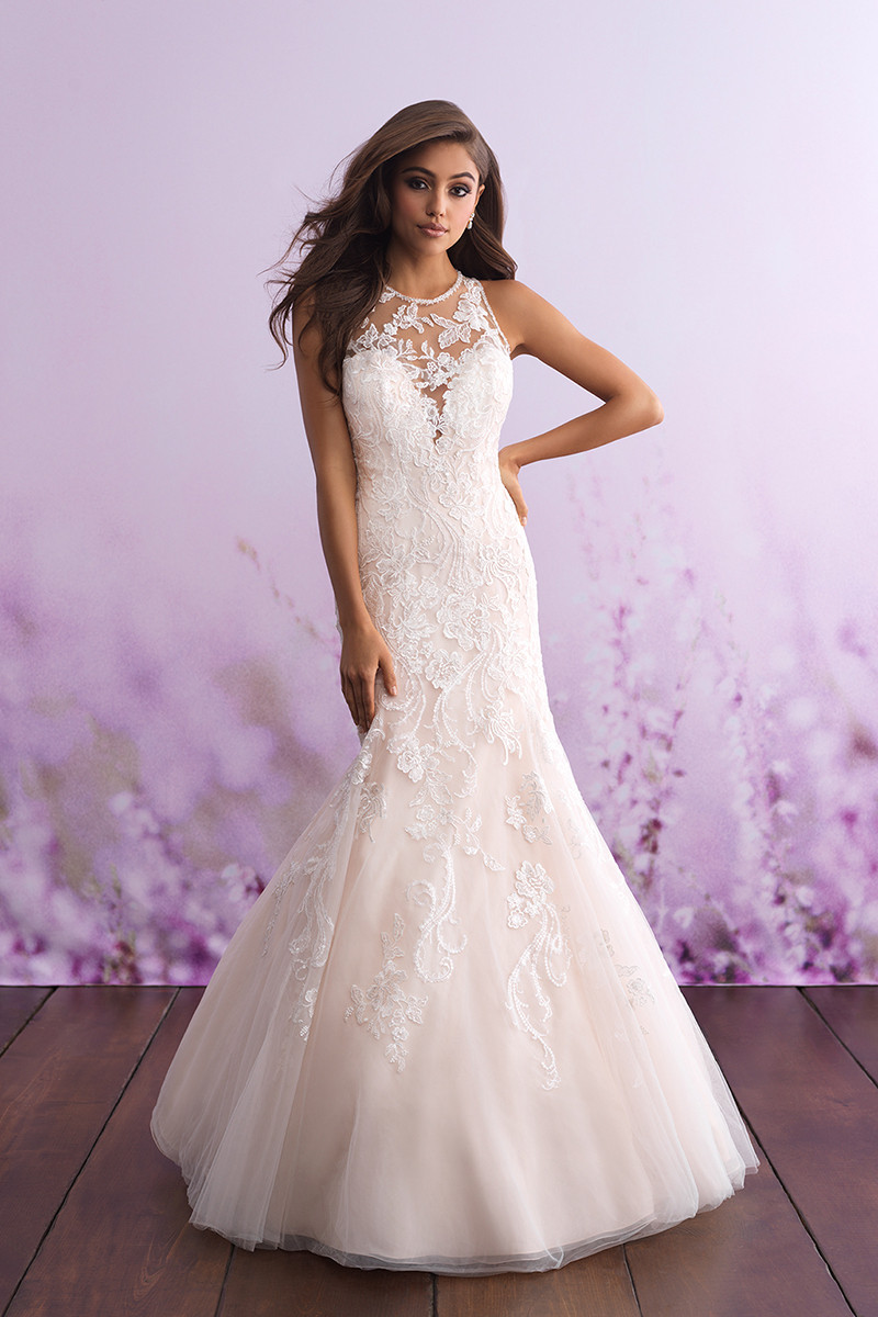 3113 Flared cut / Fit-n-Flare Wedding Dress by Allure Romance ...