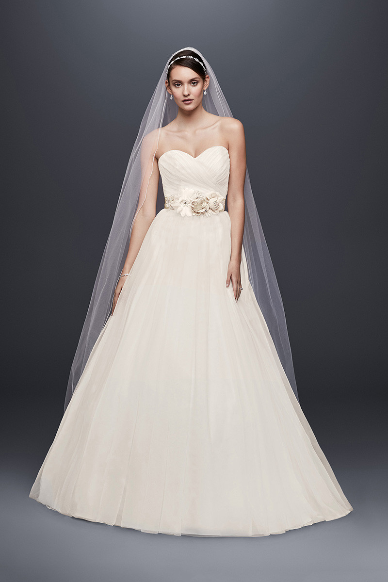 David's Bridal WG3802 Ball Gown Wedding Dress By David's Bridal ...