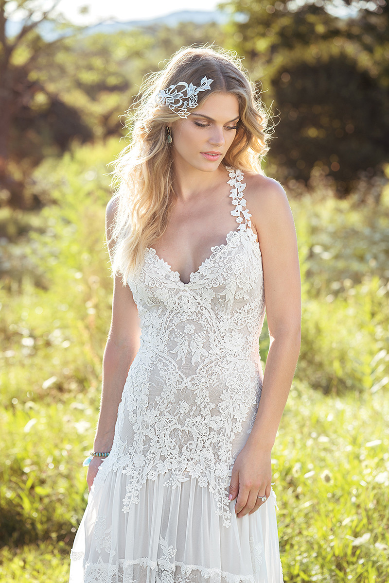 6491 A-line Wedding Dress by Lillian West - WeddingWire.com