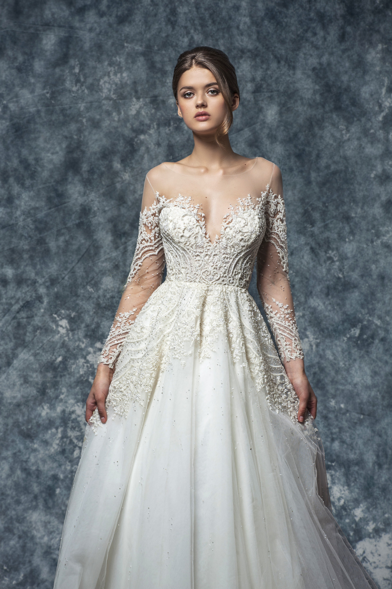 EF800 Waverly A-line Wedding Dress by Enaura Bridal - WeddingWire.com