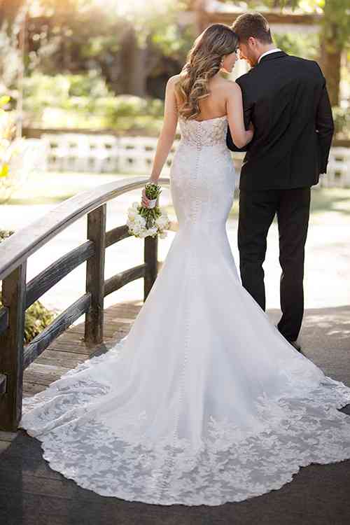 essense of australia mermaid wedding dress