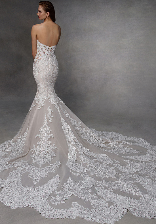Demitra Mermaid Wedding Dress by Badgley Mischka Bride - WeddingWire.com