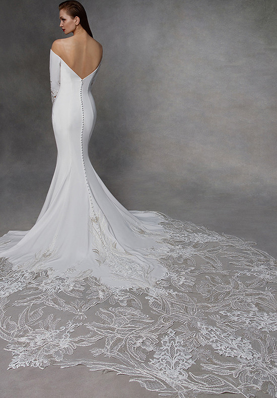 Dinah Mermaid Wedding Dress by Badgley Mischka Bride - WeddingWire.com