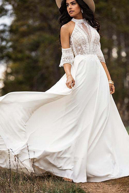 June Sheath Wedding Dress by All Who Wander - WeddingWire.com