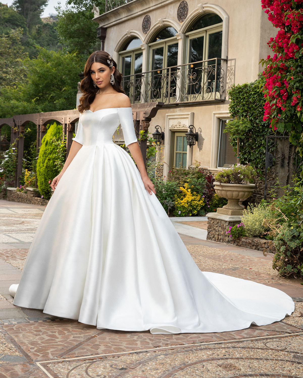 2415 Macy Ball Gown Wedding Dress By Casablanca Bridal 3119