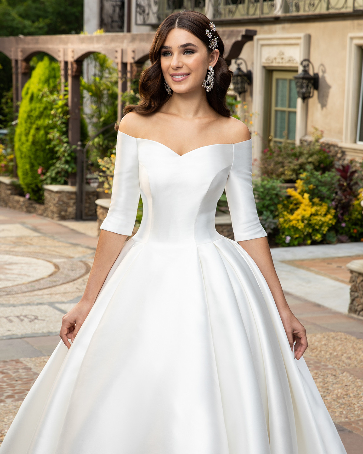 2415 Macy Ball Gown Wedding Dress By Casablanca Bridal 9547