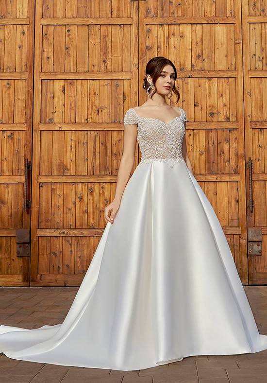 Style 2416 London A-line Wedding Dress by Casablanca Bridal ...