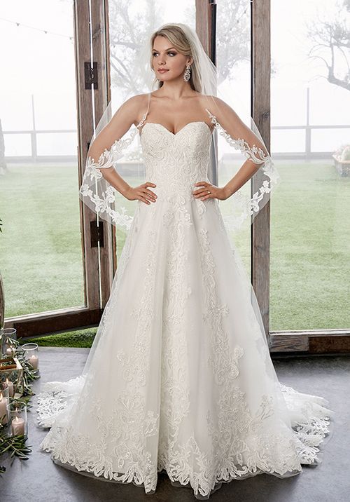 Style 2418 Caroline, Casablanca Bridal