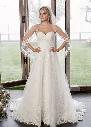 Style 2418 Caroline, Casablanca Bridal