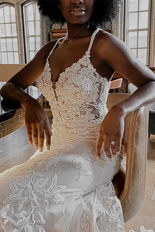 D3240 Mermaid Wedding Dress by Essense of Australia WeddingWire