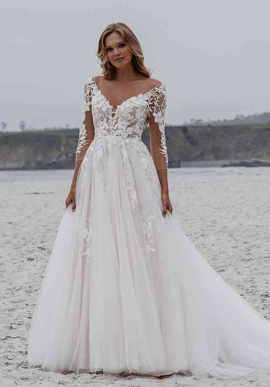 wedding long gown design,long sleeve wedding dresses,