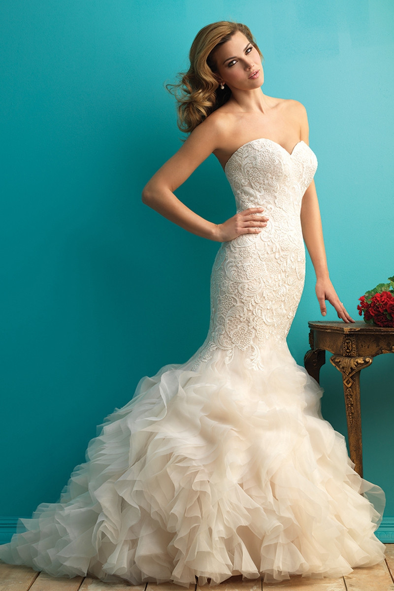 9254 Mermaid Wedding Dress by Allure Bridals