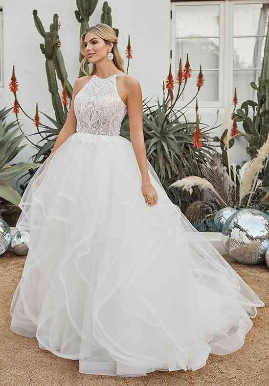 Halter Wedding Dress Photos, Halter Wedding Dress Pictures - WeddingWire.com