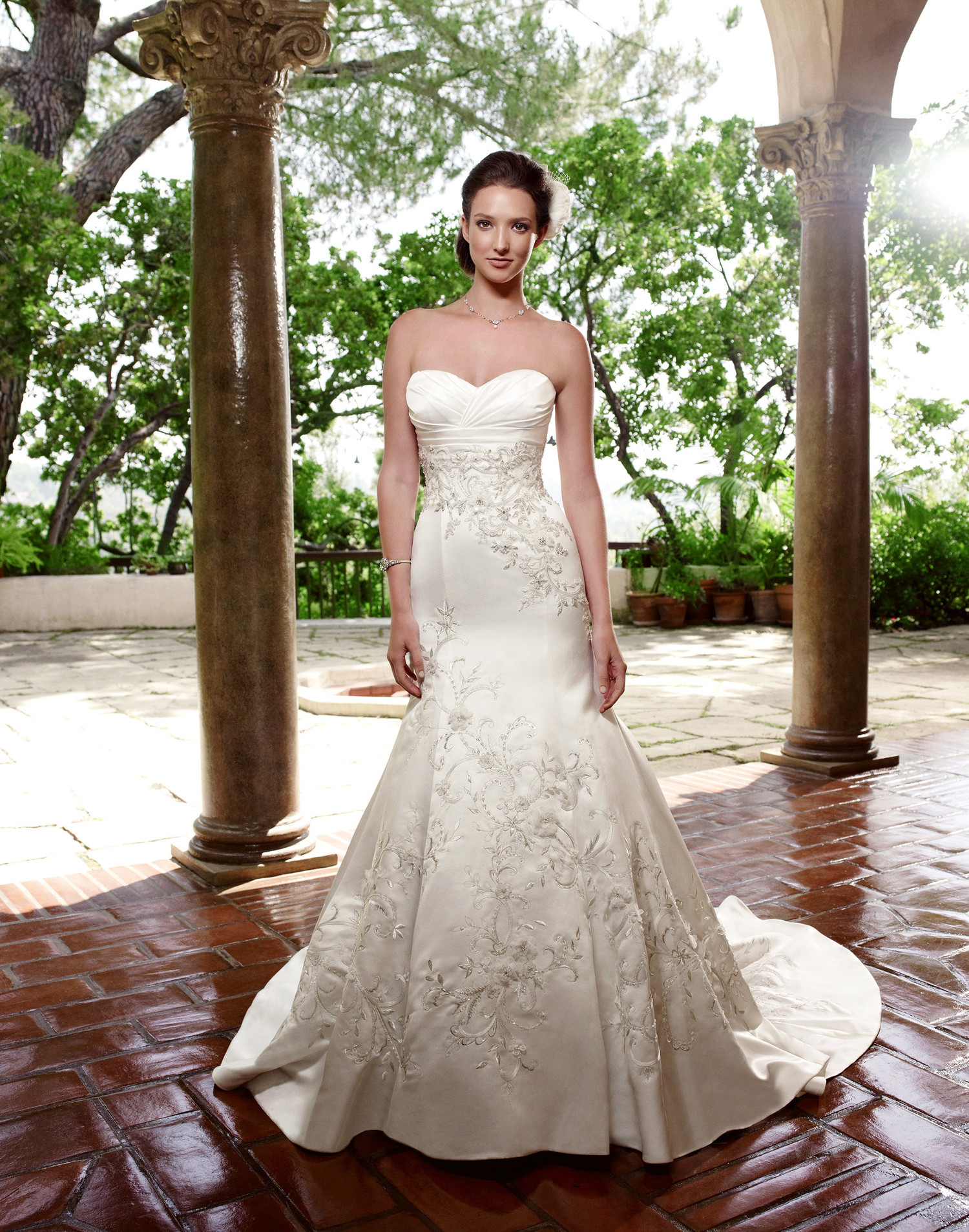 2025 Empire Waist Wedding Dress by Casablanca Bridal