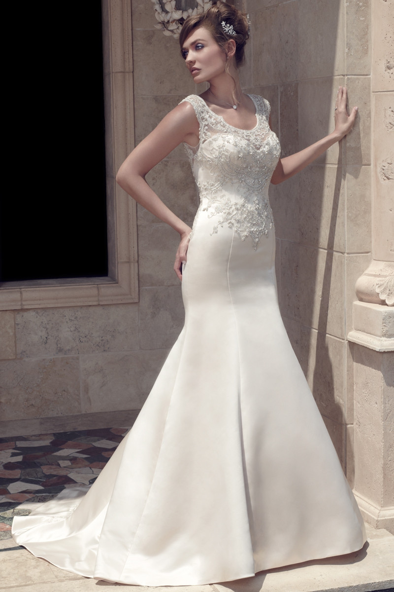 2141 Mermaid Wedding Dress By Casablanca Bridal 4393