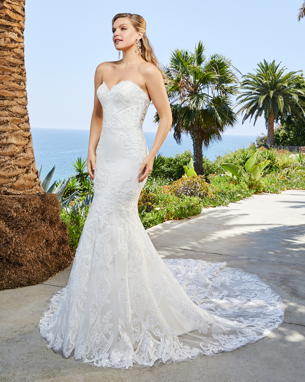 2404 Carter Mermaid Wedding Dress by Casablanca Bridal - WeddingWire.com