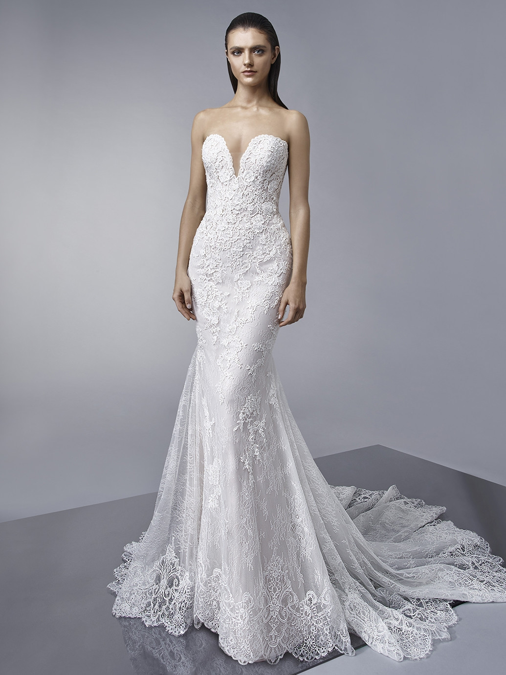  Megan  Mermaid Wedding  Dress  by Enzoani WeddingWire com