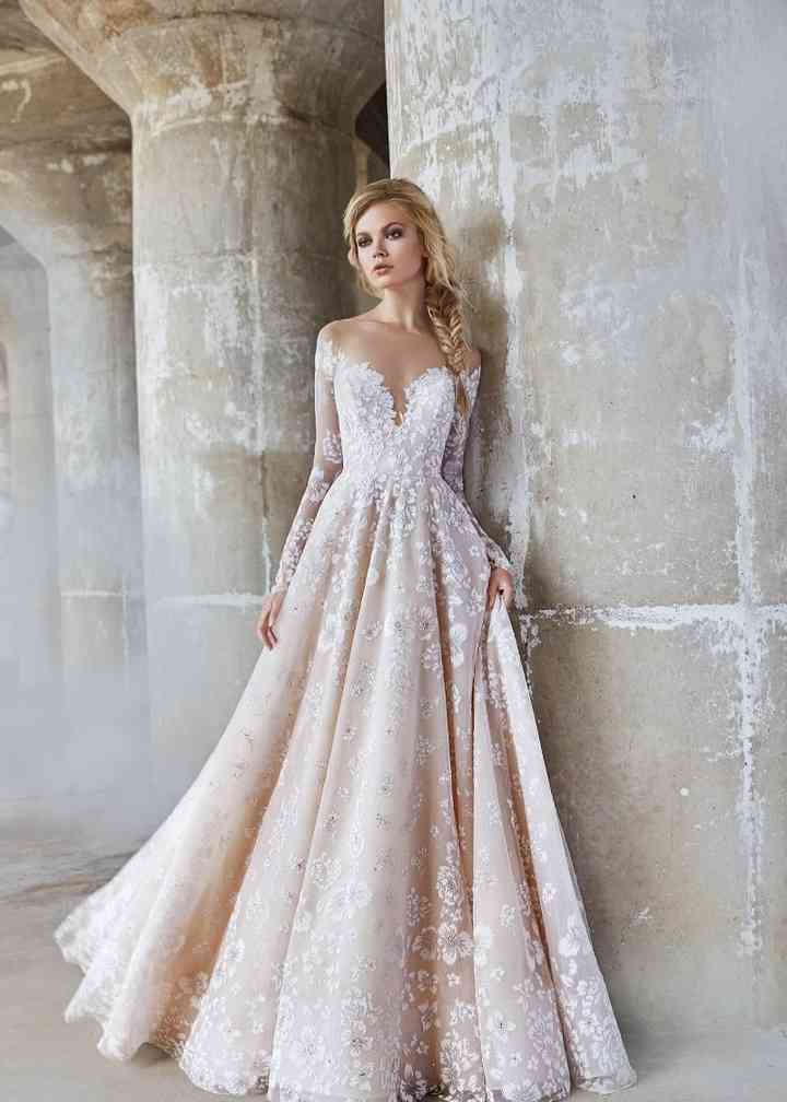 hayley paige wedding dresses long sleeve