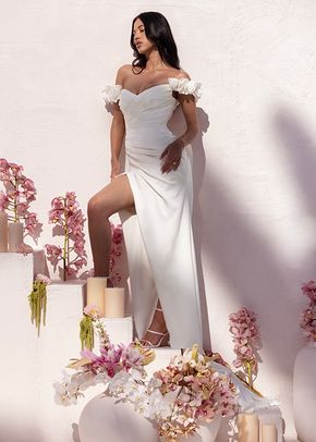 Beautiful Transgender in a Wedding Dress