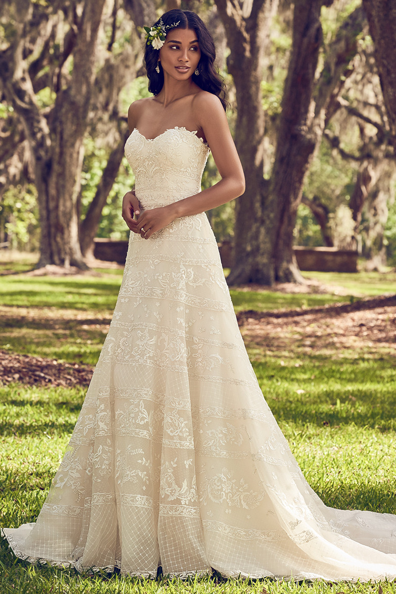 Renee A-line Wedding Dress by Maggie Sottero - WeddingWire.com