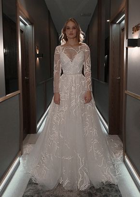 2 in 1 Sparkly Wedding Dress Stourin, 4491