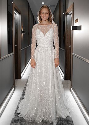 2 in 1 Sparkly Wedding Dress Tirion, 4491