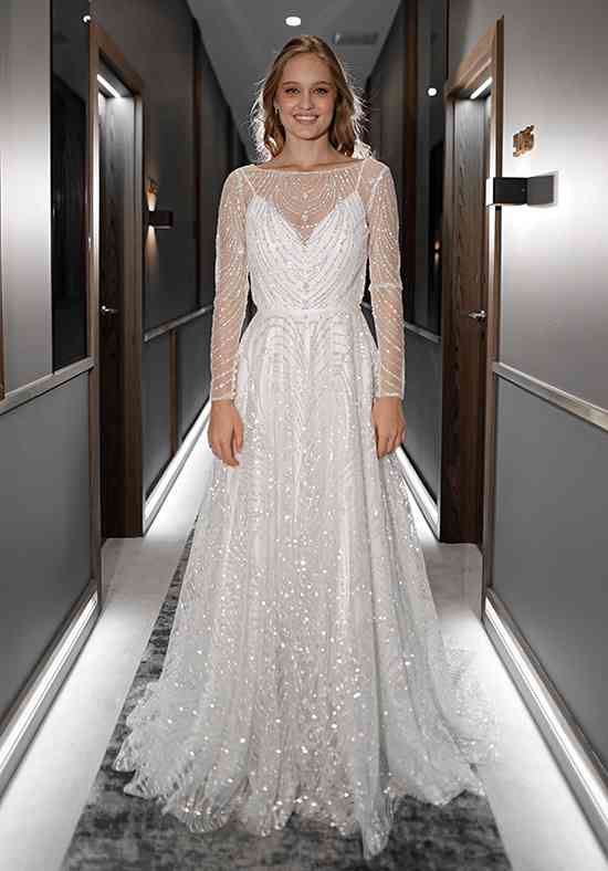 2 in 1 Wedding Dress OB7962 with Detachable Skirt – Olivia Bottega
