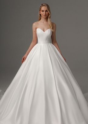 2 in 1 Wedding Dress Steltella With Detachable Skirt Protea, 4491