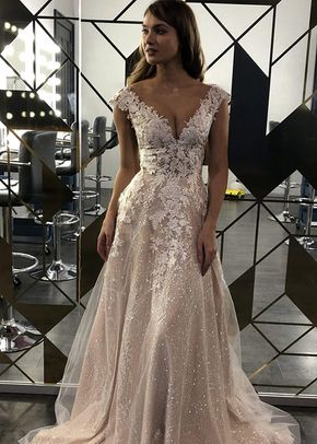 Floral Lace Wedding Dress Enn, 4491