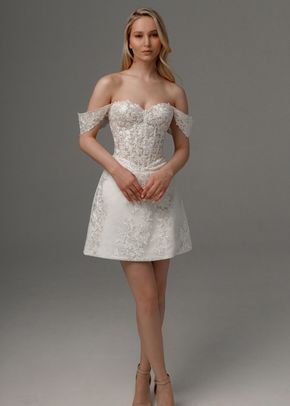 Short Lace Wedding Dress Mitsis, 4491