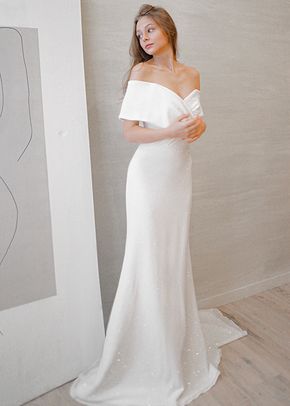 Sparkly Sheath Wedding Dress Jolie, 4491
