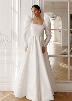 Wedding Dress Donoma with Long Sleeves, Olivia Bottega