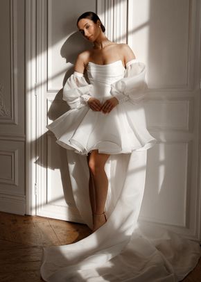 Wedding Dress Fiorelia With Detachable Straps, Olivia Bottega