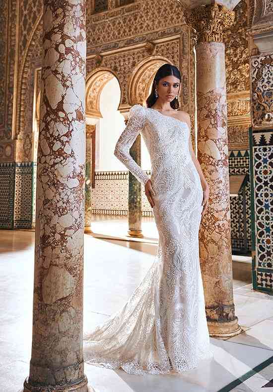 evening wedding dress for bride