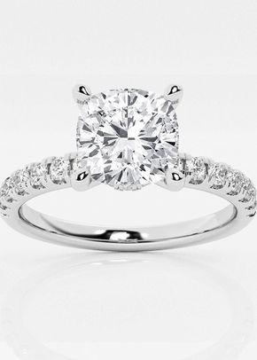 Hidden Halo Engagement Ring-RIGTXR04129-GW4, Grown Brilliance