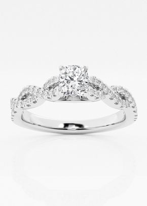 Side Stone Engagement Ring-RIGR629-X1C050-GW3, 4485
