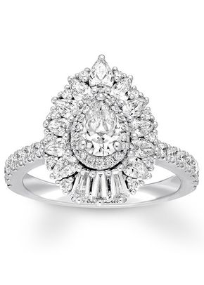 Neil Lane Diamond Engagement Ring 1-7/8 ct tw 14K White Gold, 4454