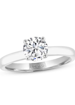 THE LEO Diamond Artisan Ring 1 Carat Round-cut 14K White Gold, 4454