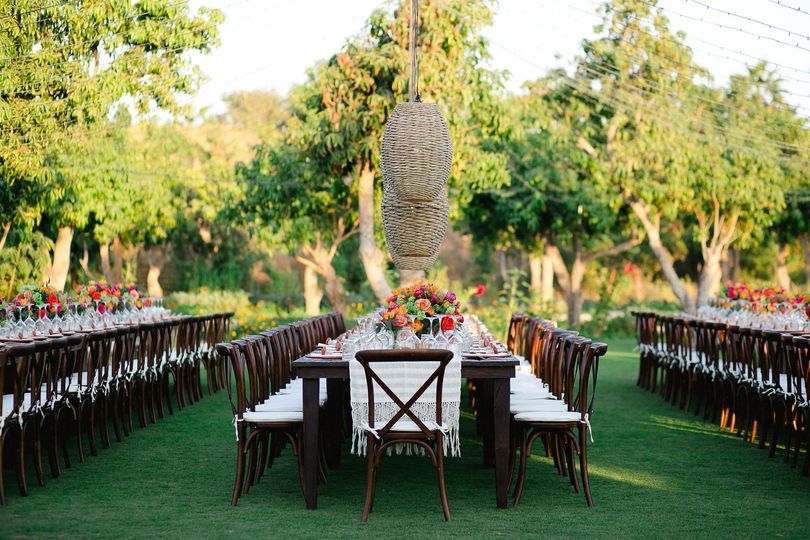Wood Table Rentals