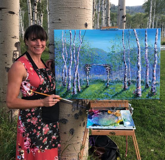 Colorado Wedding Painter Favors Gifts Steamboat Springs Co