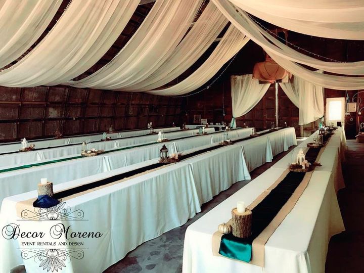 Decor Moreno Event Rentals Hutchinson Ks Weddingwire