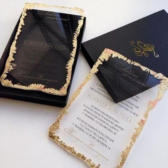 Louise Custom Persian Wedding Invitation Cards