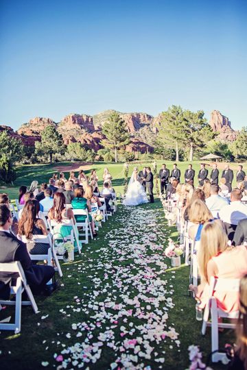 Canyon Tree Patio At Oak Creek Country Club Venue Sedona Az