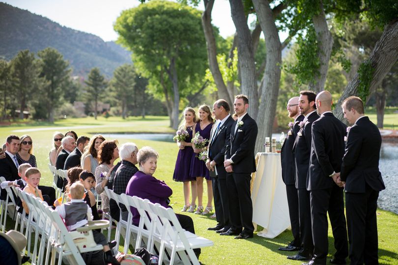 Canyon Tree Patio At Oak Creek Country Club Venue Sedona Az