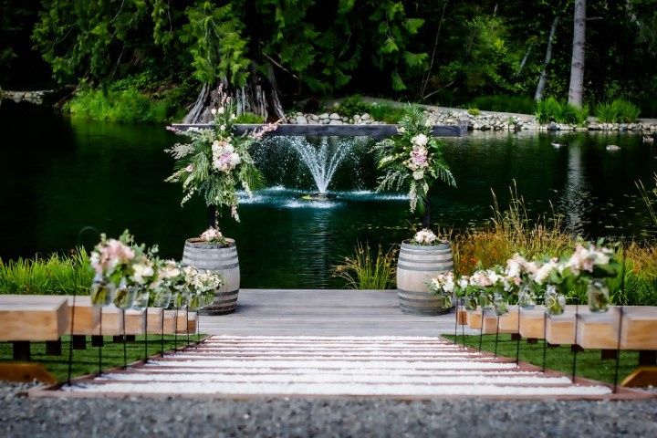 Gray Bridge by Landmark Event Co