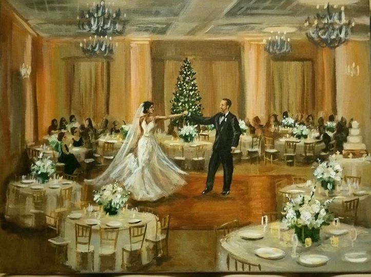 Trish Strickland: Michigan Wedding & Live Event Artist