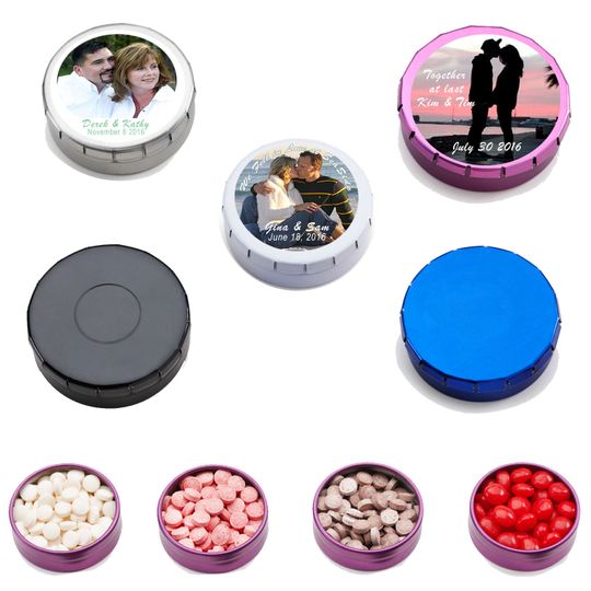 CUSTOM MINT TINS FAVORS