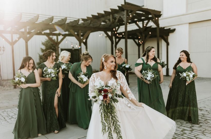 Bride Crew Updos