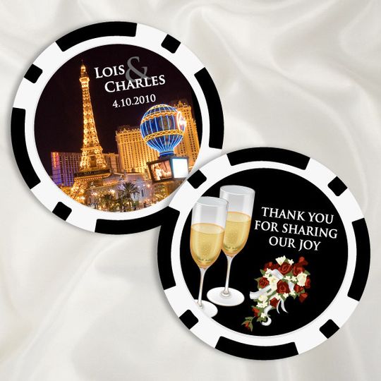 Vegas Wedding Favors